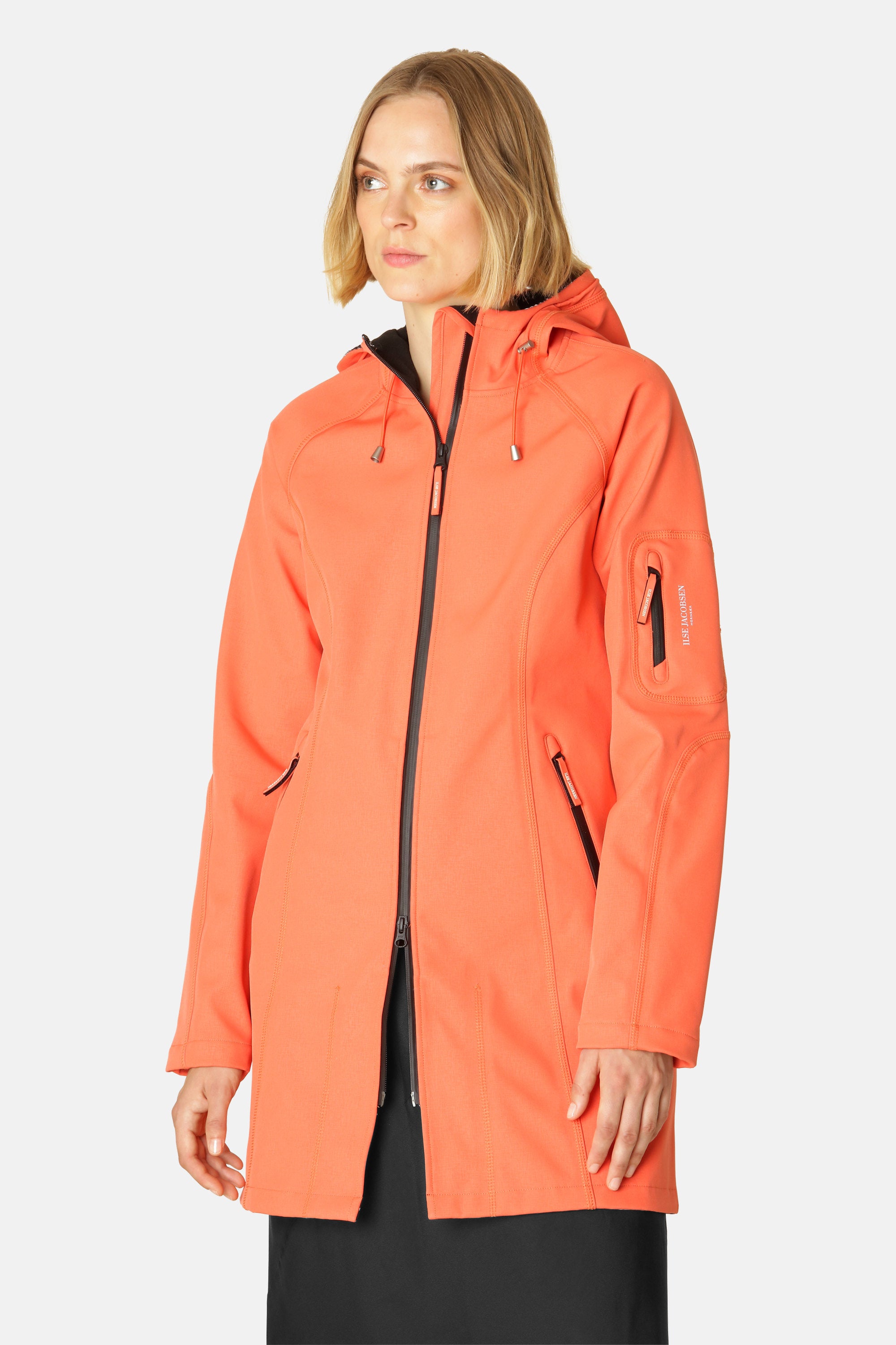 Impermeable Softshell - Hot Orange